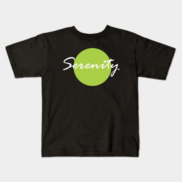 Serenity Kids T-Shirt by Qasim